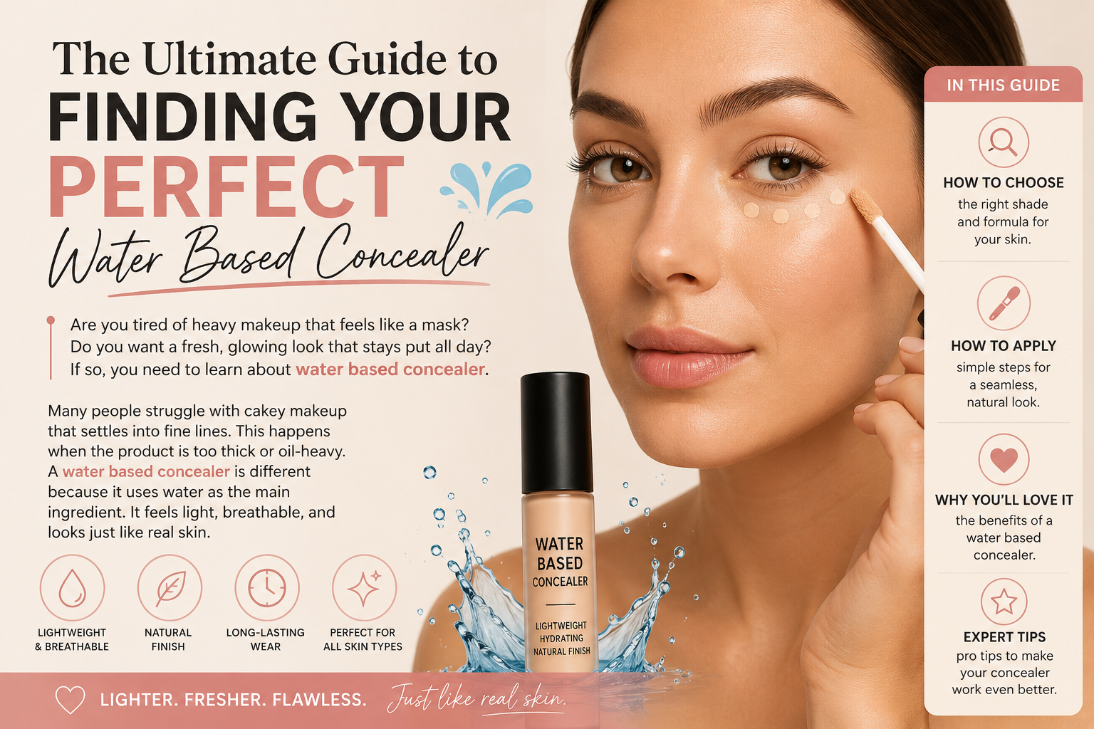 The Ultimate Guide Water Based Concealer