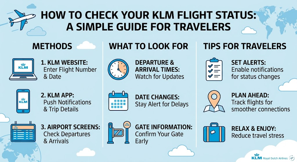 KLM Flight Status